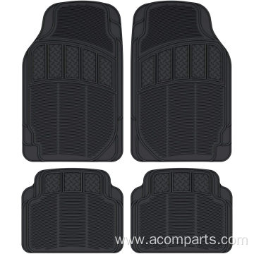 Classic Rubber Car Floor Mats-Heavy for Auto Truck